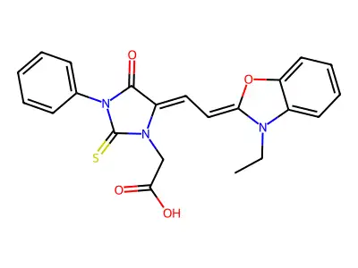 C22H19N3O4S structure