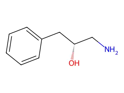 1-Amino-3-phenylpropan-2-ol structure
