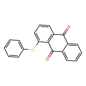 9,10-Anthracenedione, 1-(phenylthio)- structure