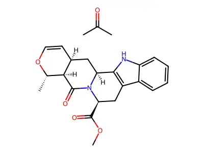 5-Carboxytetrahydroalstonine structure