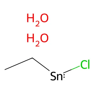 Chloro(ethyl)tin;dihydrate structure