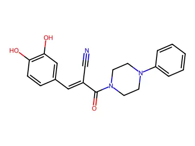 Tyrphostin deriv. 68 structure
