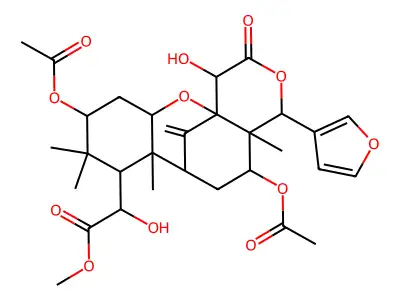 6-Hydroxysandoricin structure