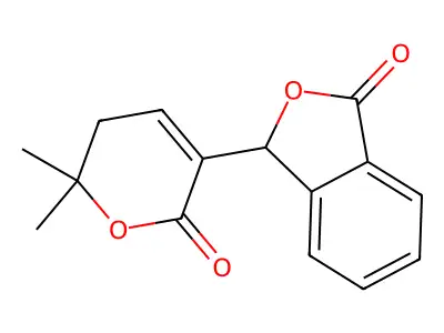 Catalpalactone structure