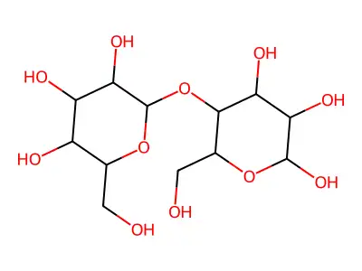 纤维二糖 structure