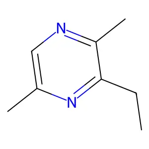 3-Ethyl-2,5-dimethylpyrazine structure