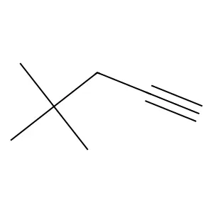 4,4-Dimethyl-1-pentyne structure