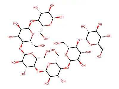 Maltohexaose structure