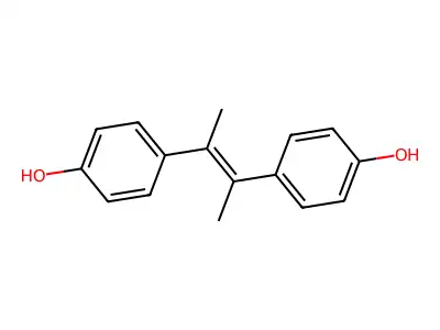 二甲基乙烯雌酚 structure