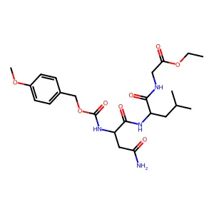 Moz-Asn-Leu-Gly-OEt structure
