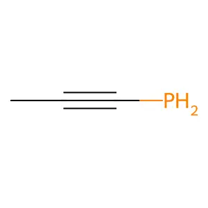 Phosphine, 1-propynyl- structure