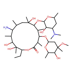 红霉胺 structure