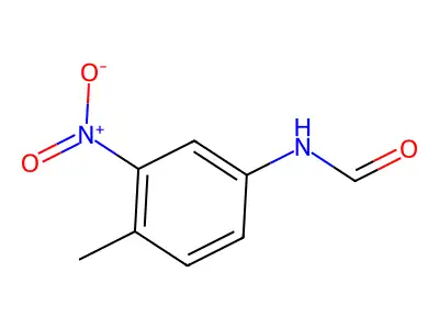 N-(4-Methyl-3-nitrophenyl)formamide structure