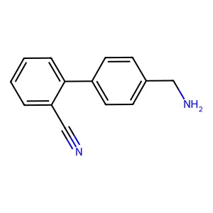 2-[4-(Aminomethyl)phenyl]benzonitrile structure