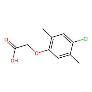 (4-氯-2,5-二甲基苯氧基)乙酸 structure