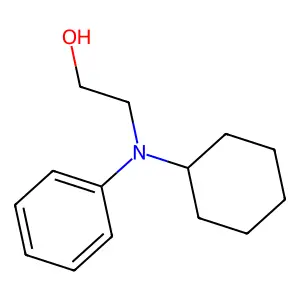 2-(Cyclohexylphenylamino)ethanol structure