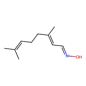 N-(3,7-二甲基辛-2,6-二亚基)羟胺 structure