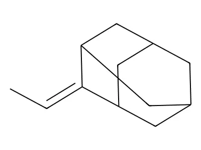 2-Ethylideneadamantane structure