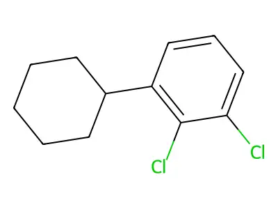Benzene, dichlorocyclohexyl- structure