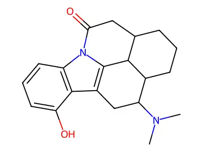Isoquino(2,1,8-lma)carbazol-5(1H)-one, 2,3,3a,4,11,12,12a,12b-octahydro-12-(dimethylamino)-10-hydroxy-, (3aR-(3a-alpha,12-alpha,12a-alpha,12b-alpha))- structure