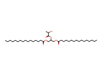 Glyceryl lactopalmitate structure