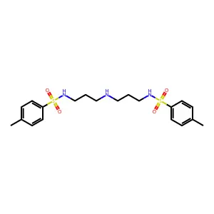 N,N'-(Iminoditrimethylene)di-p-toluenesulfonamide structure