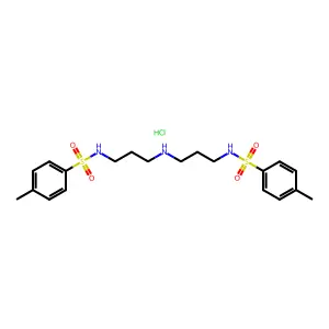 N,N'-(iminoditrimethylene)di-p-toluenesulfonamide structure