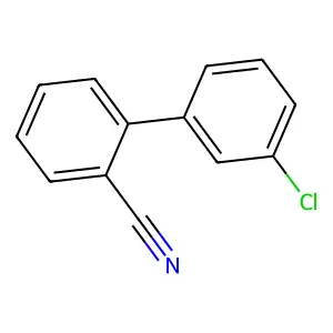 2-(3-Chlorophenyl)benzonitrile structure