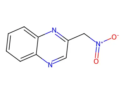 2-(Nitromethyl)quinoxaline structure