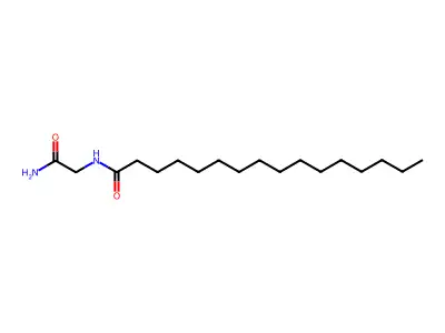 Hexadecanamide, N-(2-amino-2-oxoethyl)- structure