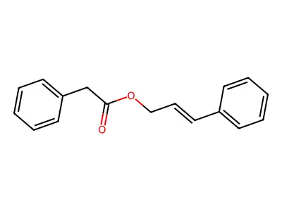 Cinnamyl phenylacetate structure