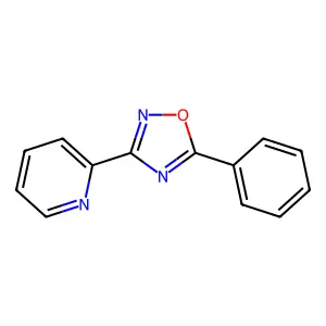 2-(5-Phenyl-1,2,4-oxadiazol-3-yl)pyridine structure