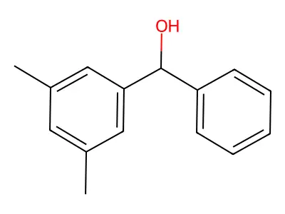 3,5-Dimethylbenzhydrol structure