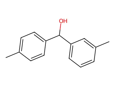 3,4'-Dimethylbenzhydrol structure