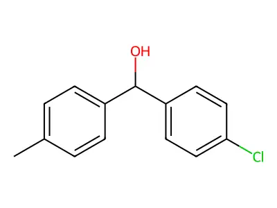 4-Chloro-4'-methylbenzhydrol structure