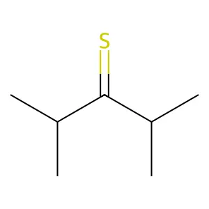 2,4-Dimethylpentane-3-thione structure