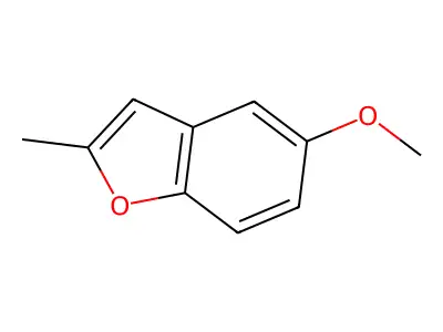 5-Methoxy-2-methylbenzofuran structure