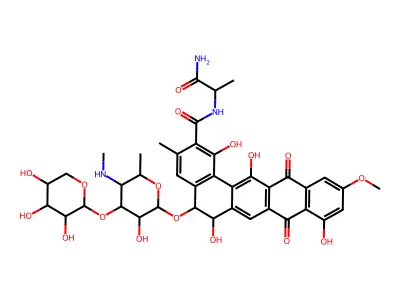 普拉米星A酰胺 structure