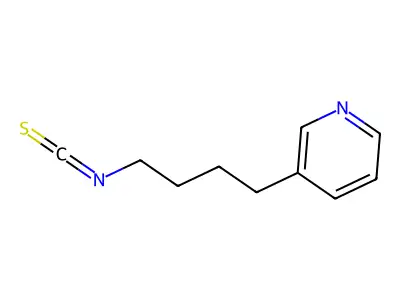 4-(3-Pyridyl)butyl isothiocyanate structure