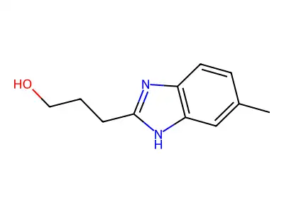 3-(5-Methyl-1H-benzimidazol-2-yl)propan-1-ol structure