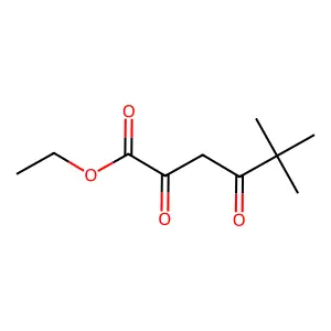 Ethyl 5,5-dimethyl-2,4-dioxohexanoate structure