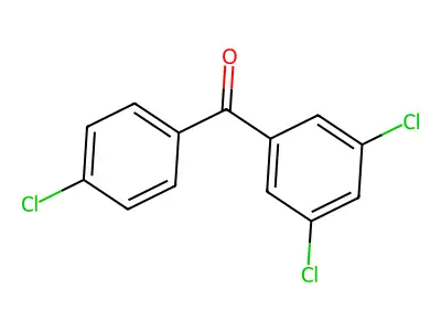 3,4',5-Trichlorobenzophenone structure