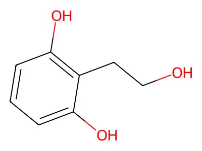 Phenol, 3-(2-hydroxyethoxy)- structure