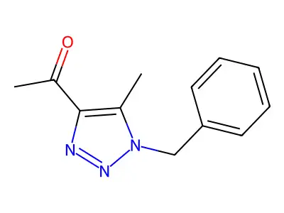 1-(1-Benzyl-5-methyl-1H-1,2,3-triazol-4-yl)ethanone structure