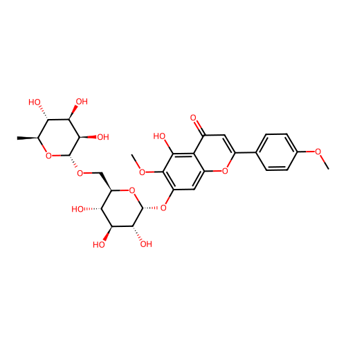 Pectolinarin structure