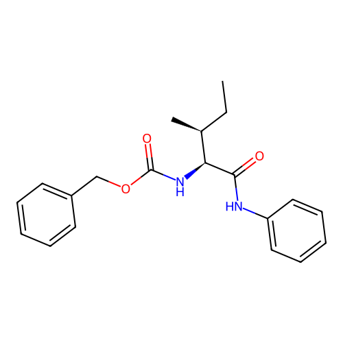 Phenyl L-Z-Isoleucinamide structure