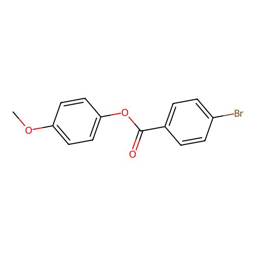 4-Methoxyphenyl 4-bromobenzoate structure