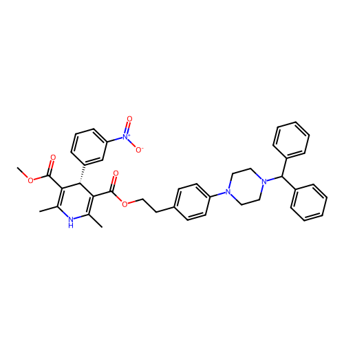 Vatanidipine, (S)- structure