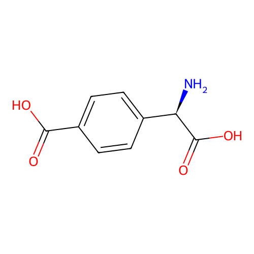 (R)-4-Carboxyphenylglycine structure