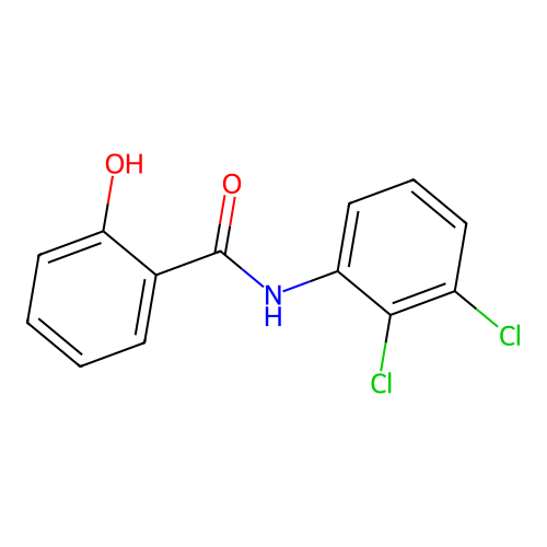 N-(2,3-dichlorophenyl)-2-hydroxybenzamide structure